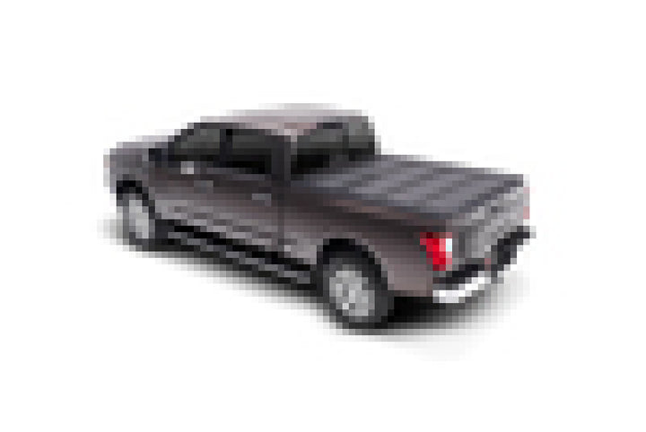 BAK 17-20 Nissan Titan 5ft 6in Bed BAKFlip MX4 Matte Finish - Bull Strap