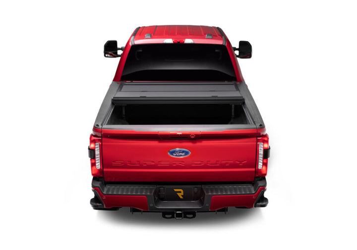 BAK 17-23 Ford Super Duty 6ft 9in Bed BAKFlip MX4 Matte Finish - Bull Strap