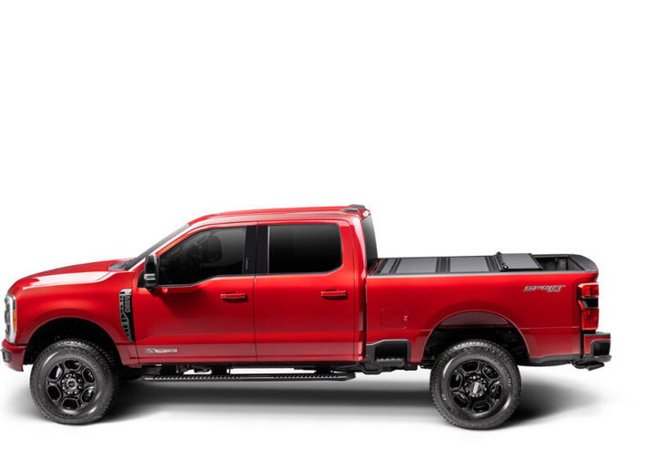 BAK 17-23 Ford Super Duty 6ft 9in Bed BAKFlip MX4 Matte Finish - Bull Strap