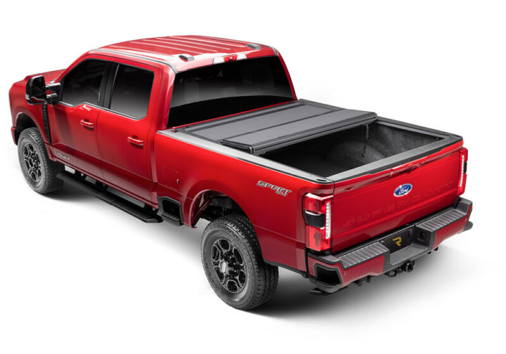 BAK 17-23 Ford Super Duty 6ft 9in Bed BAKFlip MX4 Matte Finish - Bull Strap