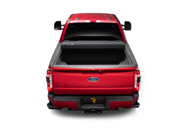BAK 17-23 Ford Super Duty 6ft 9in Bed BAKFlip MX4 Matte Finish - Bull Strap