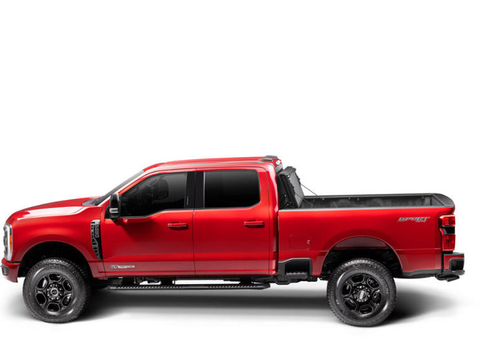 BAK 17-23 Ford Super Duty 6ft 9in Bed BAKFlip MX4 Matte Finish - Bull Strap