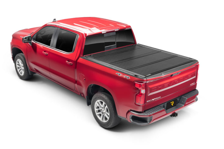 BAK 19-20 Chevy Silverado 5ft 8in Bed (New Body Style) BAKFlip G2 - Bull Strap