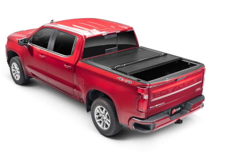BAK 19-20 Chevy Silverado 6ft 6in Bed 1500 (New Body Style) BAKFlip G2 - Bull Strap