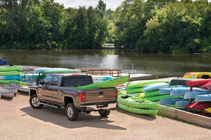 BAK 19-20 Dodge Ram (New Body Style w/o Ram Box) 5ft 7in Bed BAKFlip FiberMax - Bull Strap