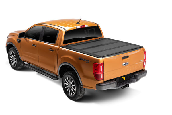 BAK 19-20 Ford Ranger 5ft Bed BAKFlip MX4 Matte Finish - Bull Strap