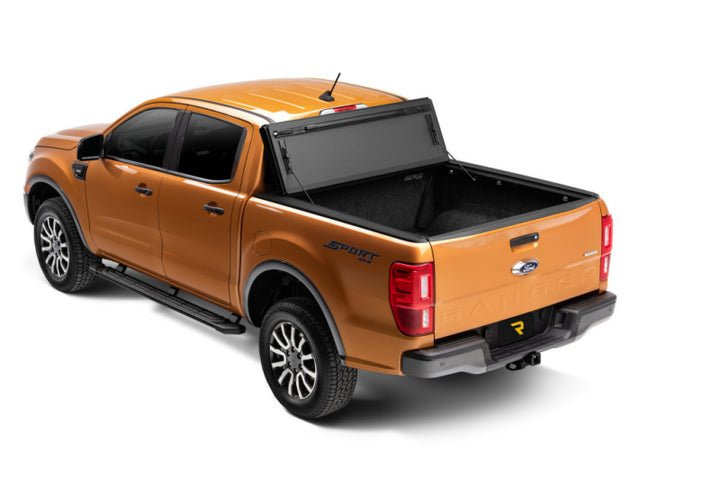 BAK 19-20 Ford Ranger 5ft Bed BAKFlip MX4 Matte Finish - Bull Strap