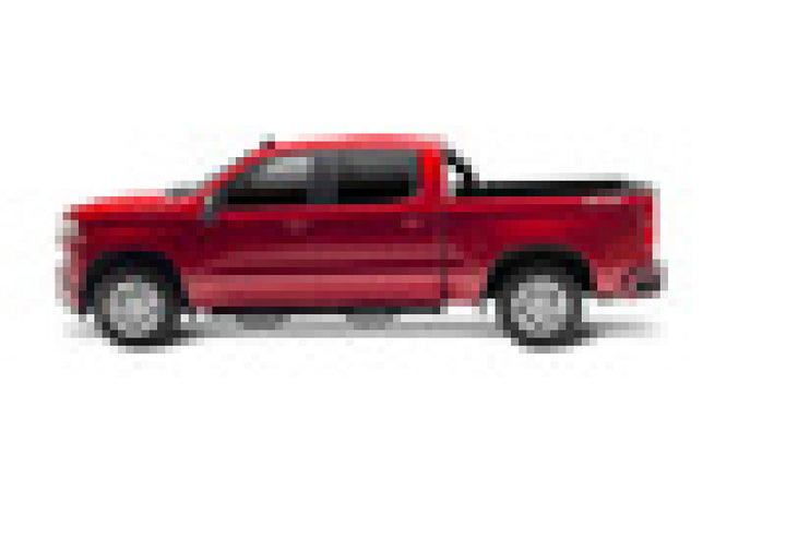 BAK 19-21 GM Sierra 1500 (Carbon Pro Bed) 5ft 8in Bed BAKFlip MX4 Matte Finish - Bull Strap