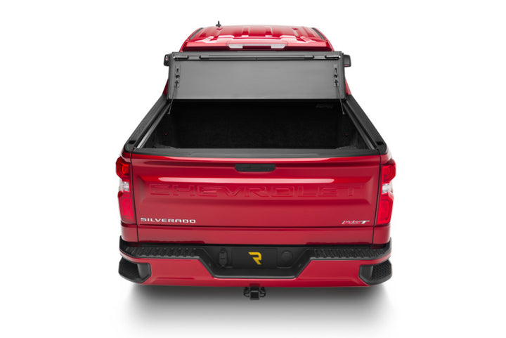 BAK 19-21 GM Sierra 1500 (Carbon Pro Bed) 5ft 8in Bed BAKFlip MX4 Matte Finish - Bull Strap