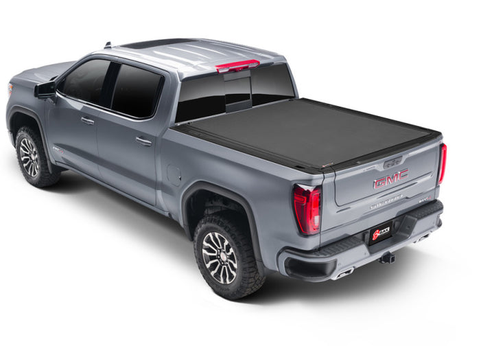 BAK 20-21 Chevy Silverado/GM Sierra HD 2500/3500 Revolver X4s 6.10ft Bed Cover - Bull Strap