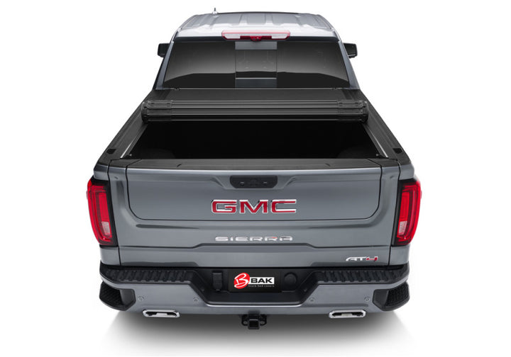 BAK 20-21 Chevy Silverado/GM Sierra HD 2500/3500 Revolver X4s 6.10ft Bed Cover - Bull Strap