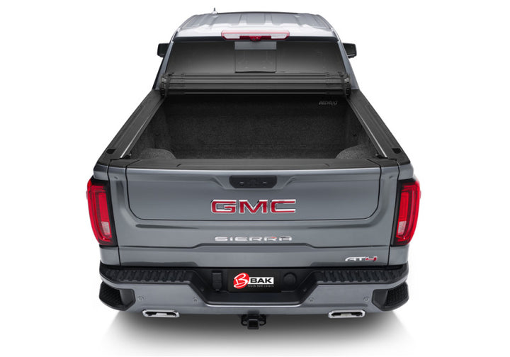 BAK 20-21 Chevy Silverado/GM Sierra HD 2500/3500 Revolver X4s 6.10ft Bed Cover - Bull Strap