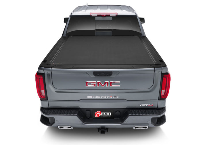 BAK 20-21 Chevy Silverado/GM Sierra HD 2500/3500 Revolver X4s 6.10ft Bed Cover - Bull Strap