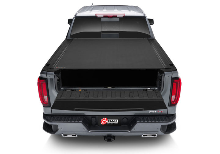 BAK 20-21 Chevy Silverado/GM Sierra HD 2500/3500 Revolver X4s 6.10ft Bed Cover - Bull Strap