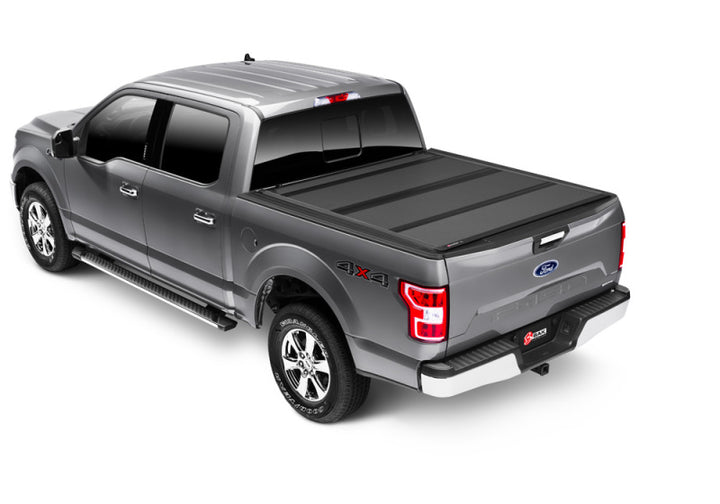 BAK 2021+ Ford F-150 Regular/Super Cab & Super Crew (4DR) BAKFlip MX4 6.5ft Bed Cover - Matte Finish - Bull Strap