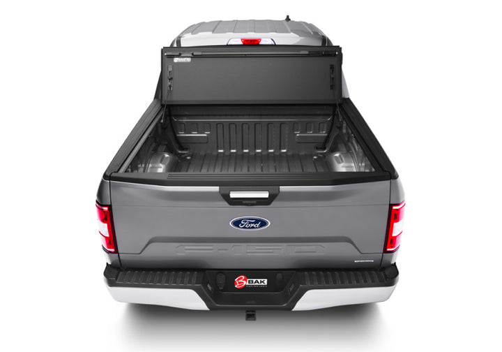 BAK 2021+ Ford F-150 Regular/Super Cab & Super Crew (4DR) BAKFlip MX4 6.5ft Bed Cover - Matte Finish - Bull Strap