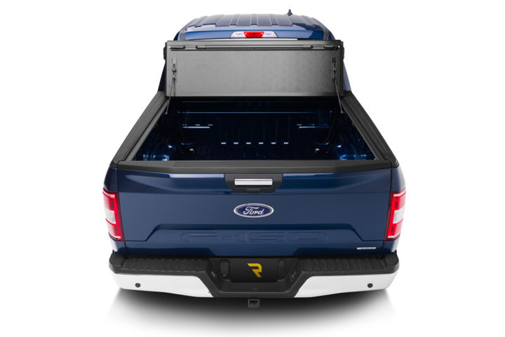 BAK 21-22 Ford F-150 (Incl. 2022 Lightning) BAKFlip FiberMax 5.7ft Bed Cover - Bull Strap