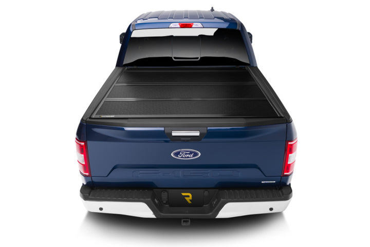 BAK 21-22 Ford F-150 (Incl. 2022 Lightning) BAKFlip FiberMax 5.7ft Bed Cover - Bull Strap