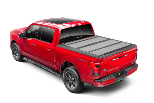 BAK 21-22 Ford F-150 (Incl. 2022 Lightning) BAKFlip MX4 5.7ft Bed Cover - Matte Finish - Bull Strap