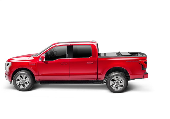 BAK 21-22 Ford F-150 (Incl. 2022 Lightning) BAKFlip MX4 5.7ft Bed Cover - Matte Finish - Bull Strap