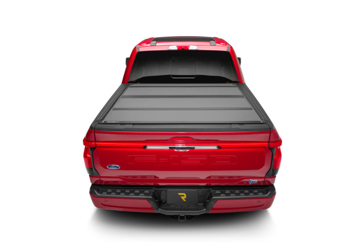 BAK 21-22 Ford F-150 (Incl. 2022 Lightning) BAKFlip MX4 5.7ft Bed Cover - Matte Finish - Bull Strap