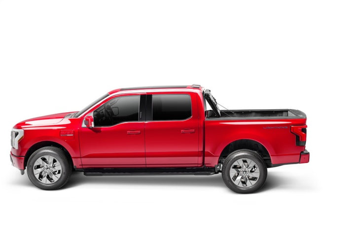 BAK 21-22 Ford F-150 (Incl. 2022 Lightning) BAKFlip MX4 5.7ft Bed Cover - Matte Finish - Bull Strap