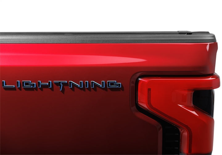 BAK 21-22 Ford F-150 (Incl. 2022 Lightning) BAKFlip MX4 5.7ft Bed Cover - Matte Finish - Bull Strap