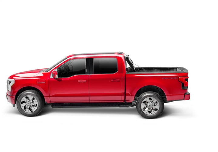 BAK 21-22 Ford F-150 (Incl. 2022 Lightning) BAKFlip MX4 5.7ft Bed Cover - Matte Finish - Bull Strap