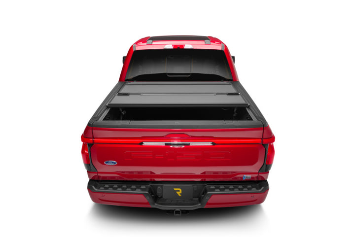 BAK 21-22 Ford F-150 (Incl. 2022 Lightning) BAKFlip MX4 5.7ft Bed Cover - Matte Finish - Bull Strap