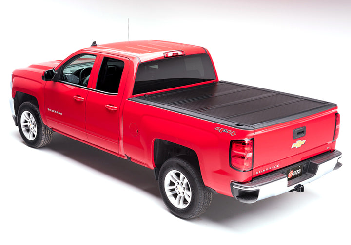 BAK 88-13 Chevy Silverado & C/K 1500 / 88-14 Chevy Silverado 2500/3500 HD 6ft 6in Bed BAKFlip F1 - Bull Strap