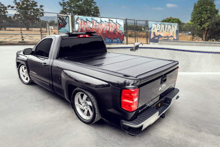 BAK 88-14 Chevy Silverado & C/K 8ft Bed (2014 HD / 2500 / 3500) BAKFlip G2 - Bull Strap