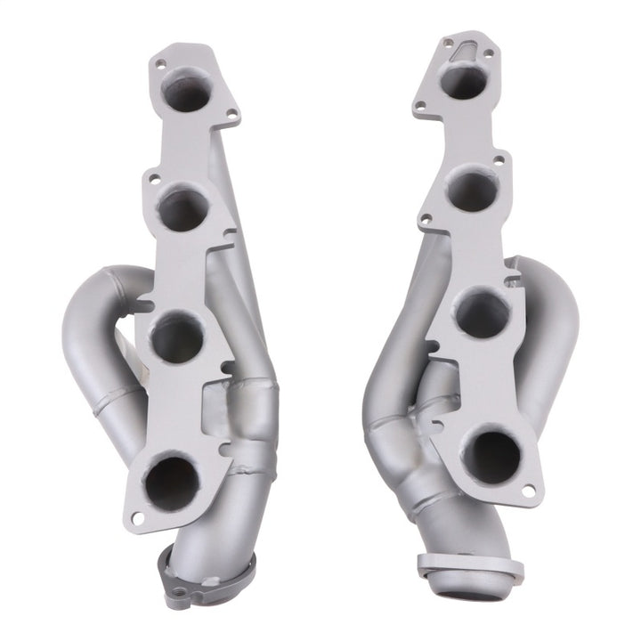 BBK 03-08 Dodge Ram 1500 5.7L Hemi Shorty Tuned Length Exhaust Headers - 1-3/4 Titanium Ceramic - Bull Strap
