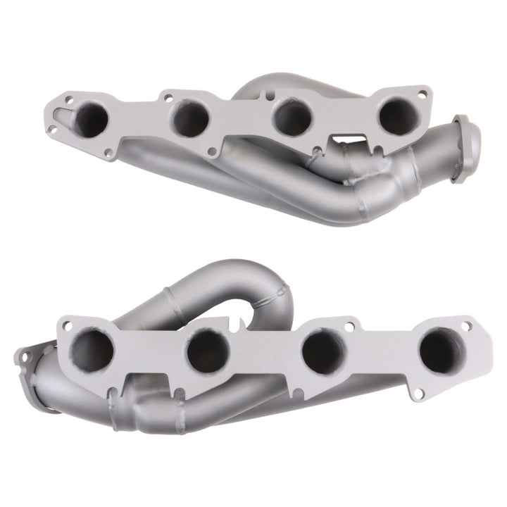BBK 03-08 Dodge Ram 1500 5.7L Hemi Shorty Tuned Length Exhaust Headers - 1-3/4 Titanium Ceramic - Bull Strap