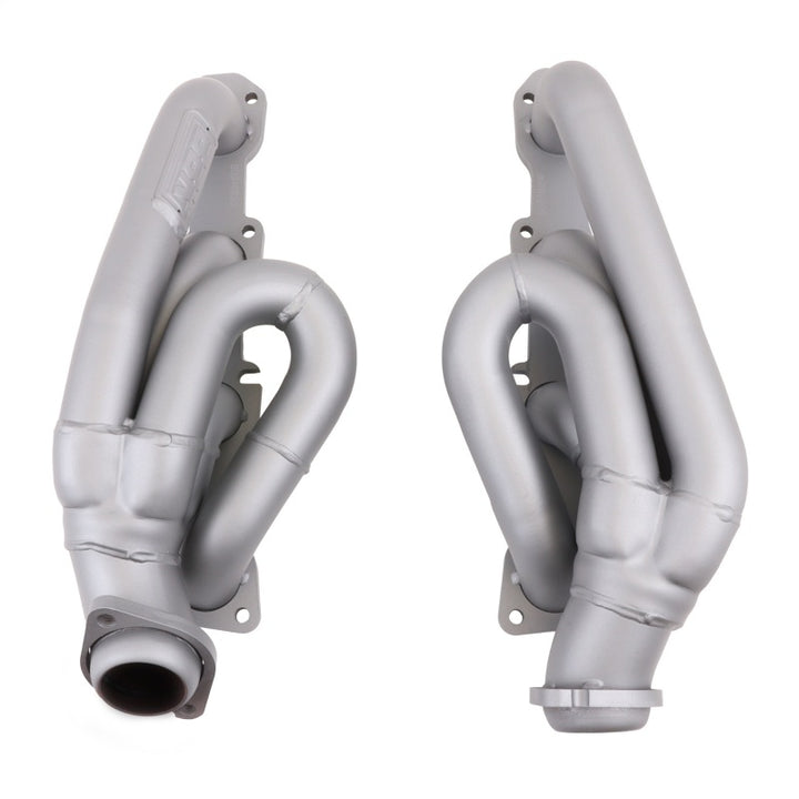 BBK 03-08 Dodge Ram 1500 5.7L Hemi Shorty Tuned Length Exhaust Headers - 1-3/4 Titanium Ceramic - Bull Strap