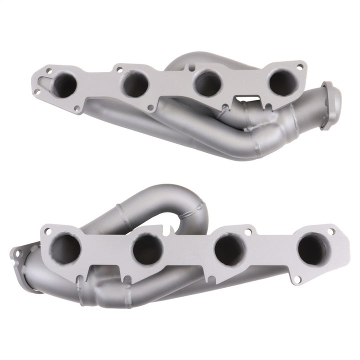 BBK 03-08 Dodge Ram 1500 5.7L Hemi Shorty Tuned Length Exhaust Headers - 1-3/4 Titanium Ceramic - Bull Strap