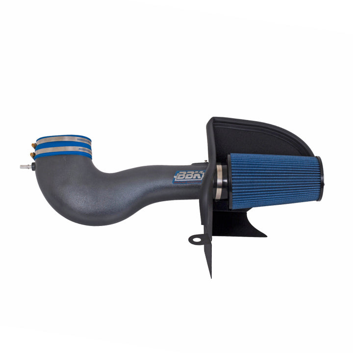 BBK 05-09 Ford Mustang 4.6 GT Cold Air Intake Kit - Charcoal Metallic Finish (CARB EO 05-06 Only) - Bull Strap