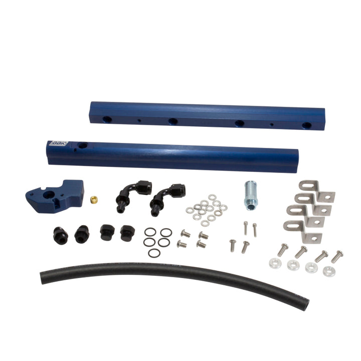 BBK 05-10 Mustang 4.6 GT High Flow Billet Aluminum Fuel Rail Kit - Bull Strap