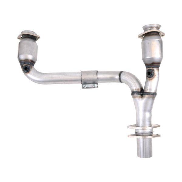 BBK 09-23 Dodge Ram 1500 Hemi 5.7L High Flow Mid Pipe w/ Catalytic Converters - Bull Strap