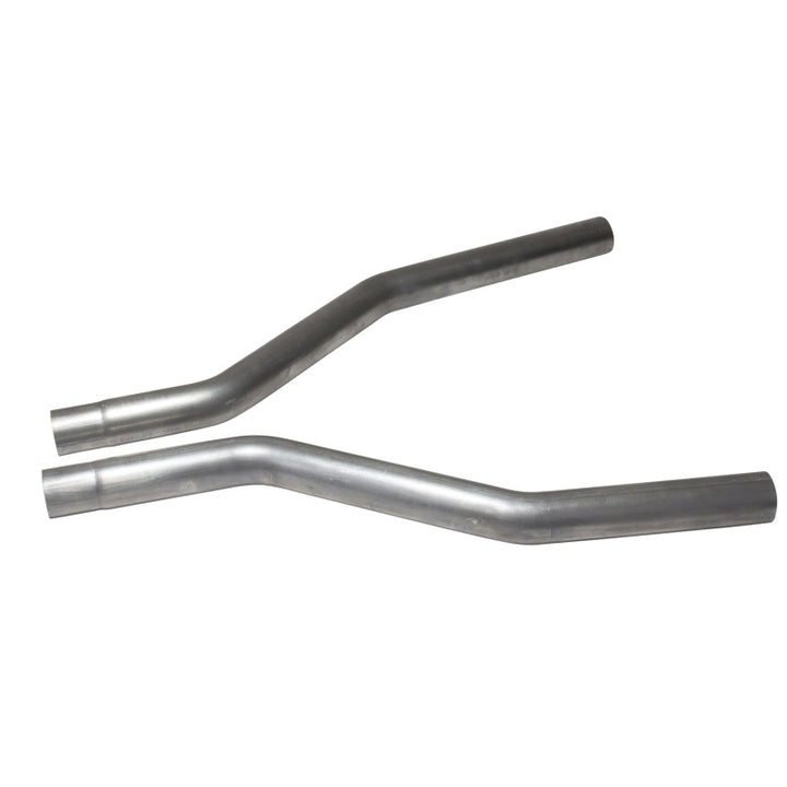 BBK 10-11 Camaro V6 High Flow After Cat X Pipe - 2-1/2 - Bull Strap
