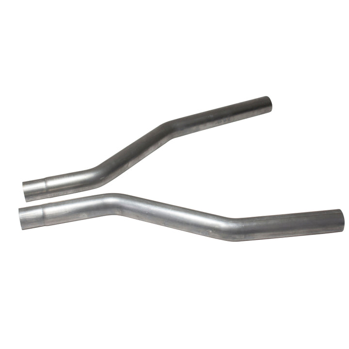 BBK 10-11 Camaro V6 High Flow After Cat X Pipe - 2-1/2 - Bull Strap