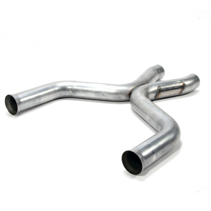 BBK 11-14 Mustang 5.0 High Flow After Cat X Pipe - 2-3/4 - Bull Strap