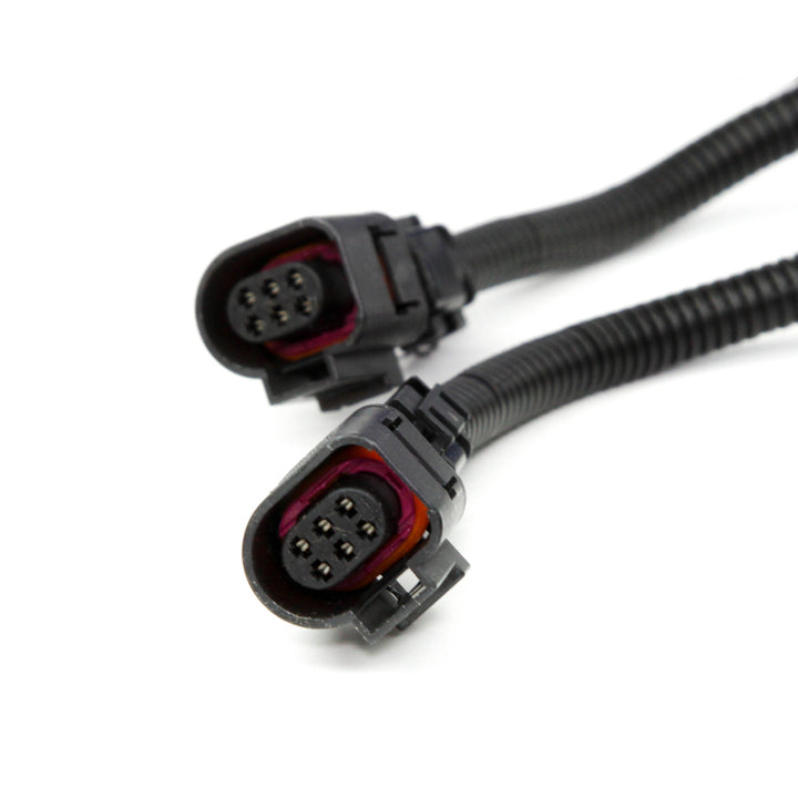 BBK 11-14 Mustang GT Front O2 Sensor Wire Harness Extensions 12 (pair) - Bull Strap