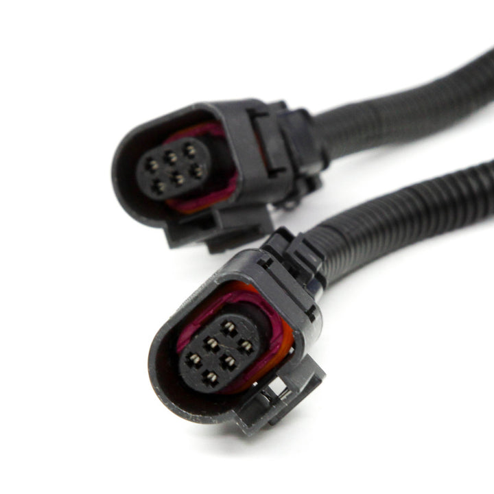 BBK 11-14 Mustang GT Front O2 Sensor Wire Harness Extensions 12 (pair) - Bull Strap