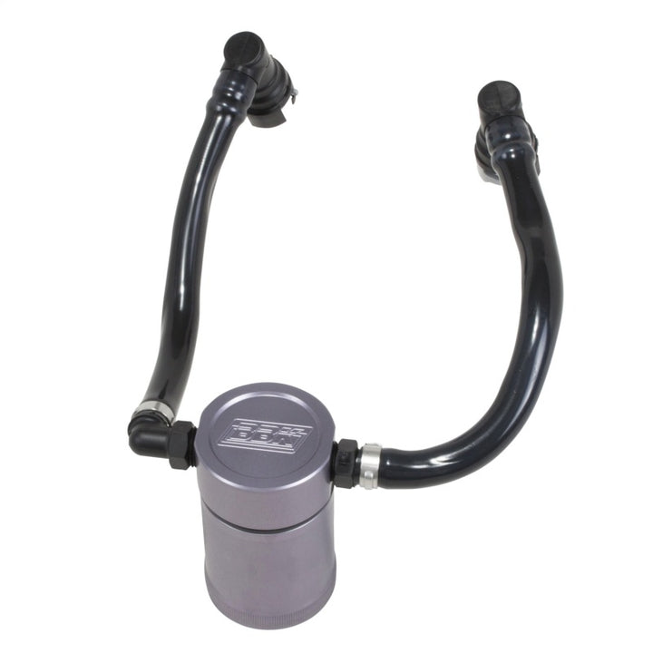 BBK 11-17 Ford Mustang GT Oil Separator Kit - Passenger Side - Bull Strap