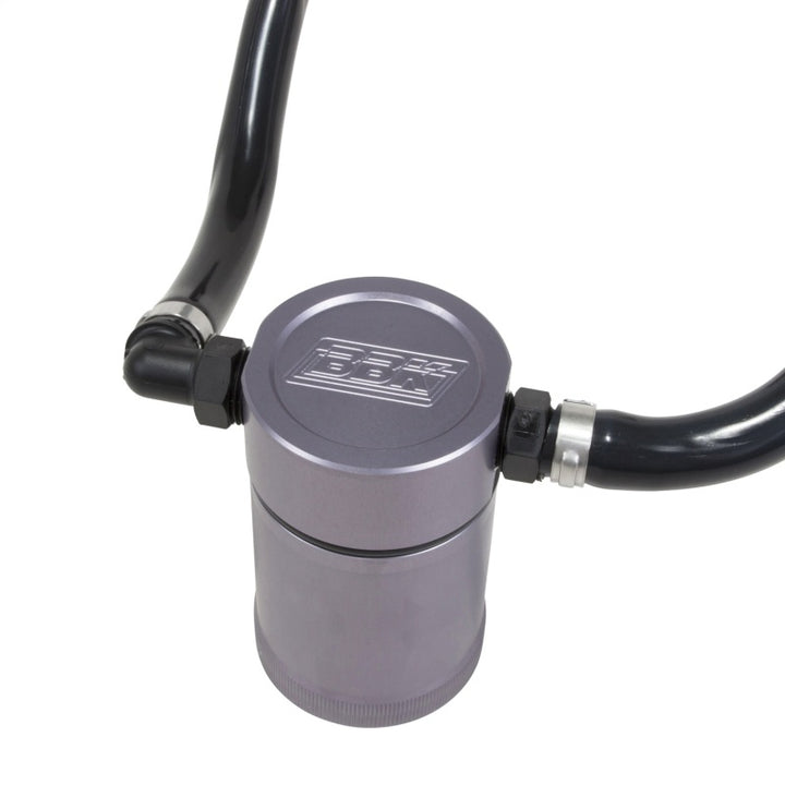 BBK 11-17 Ford Mustang GT Oil Separator Kit - Passenger Side - Bull Strap