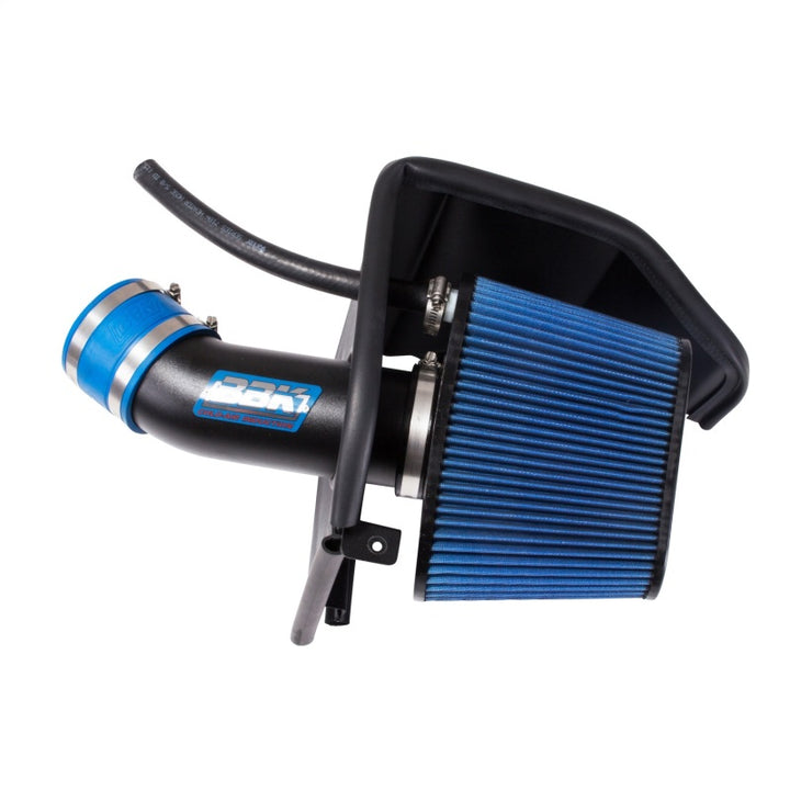 BBK 11-20 Dodge Challenger/Charger 6.4L Hemi Cold Air Intake - Blackout Finish - Bull Strap