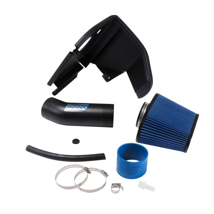 BBK 11-20 Dodge Challenger/Charger 6.4L Hemi Cold Air Intake - Blackout Finish - Bull Strap