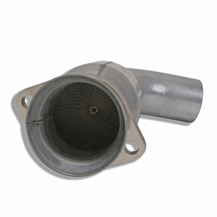 BBK 15-20 Ford Mustang GT 3in Short Mid Pipe Kit w/Cats (Use LT Header 1633/16330/1856/18560) - Bull Strap