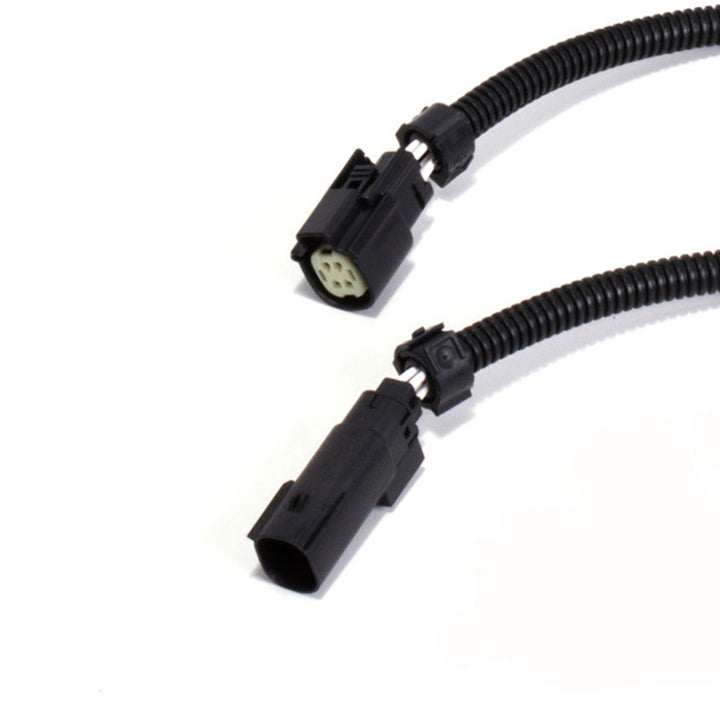 BBK 2015 Mustang GT V6 6-Pin Front O2 Sensor Wire Harness Extensions 12 (pair) - Bull Strap