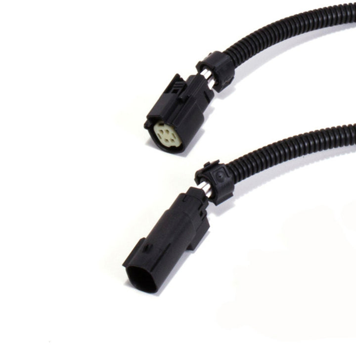 BBK 2015 Mustang GT V6 6-Pin Front O2 Sensor Wire Harness Extensions 12 (pair) - Bull Strap